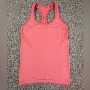 Like new bright coral pink Victoria’s Secret Racerback tank VSX medium